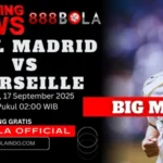 888BOLA Real Madrid vs Marseille