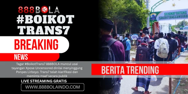 The Most Viral #BoikotTrans7 888BOLA Exclusive Trans7 Official Apology