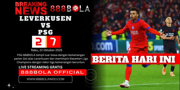 PSG 888BOLA Victory Get the Best Top spot in UCL