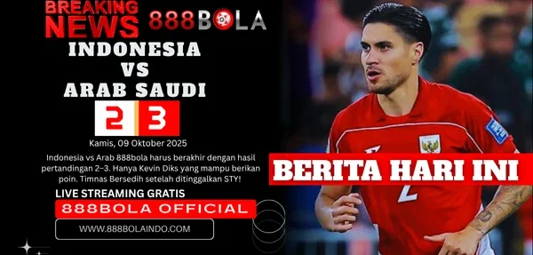 indonesia vs arab saudi 888bola