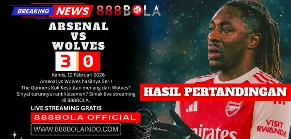 Arsenal vs Wolves 888BOLA