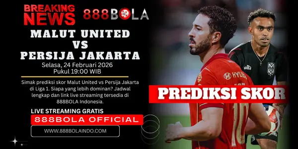 Malut United vs Persija 888BOLA