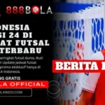 Peringkat Futsal Dunia 888BOLA
