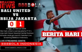 Bali united vs Persija jakarta 888BOLA