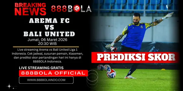 Arema vs Bali United 888BOLA