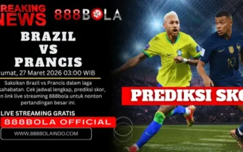 Brazil vs Prancis 888BOLA