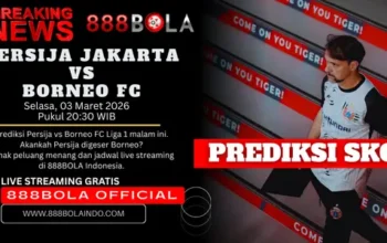 Persija vs Borneo 888bola
