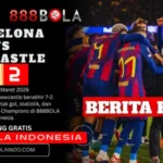 barcelona vs Newcastle 888bola